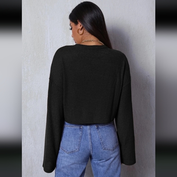 Shein Unity solid drop shoulder tee - Picture 2 of 5